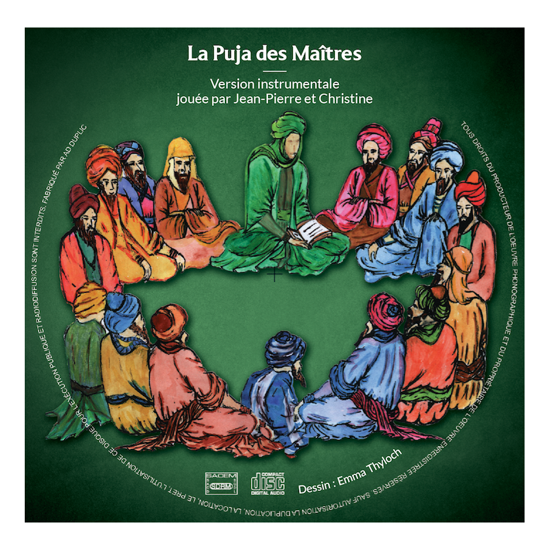 Puja des Maîtres - version instrumentale - CD