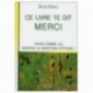 Ce livre te dit merci